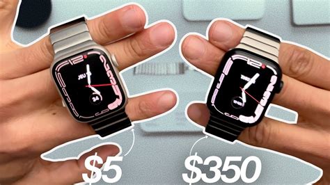 fake apple watch link bracelet